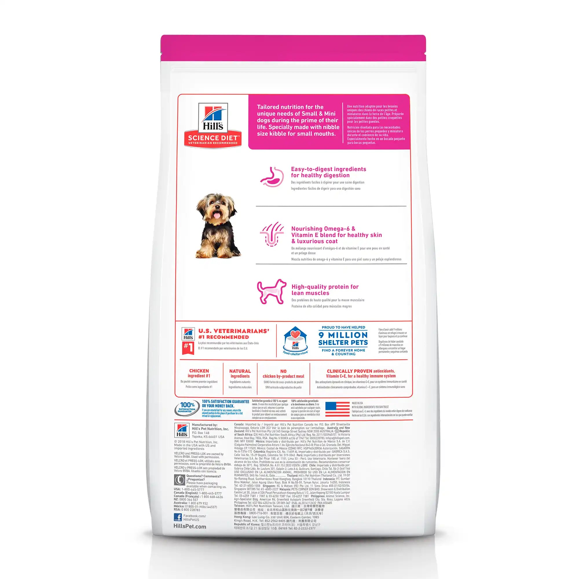 Alimento para Perro Adulto Hills 2 kg - Small Paws