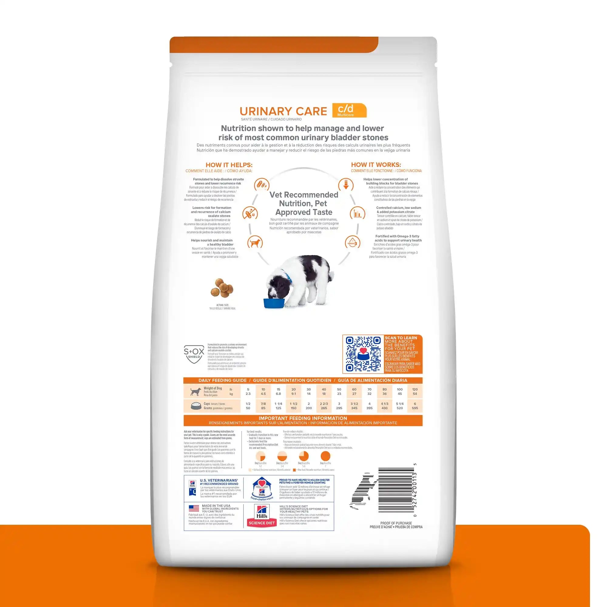 Alimento para Perro Adulto Hills 1.58 kg - Urinary Care
