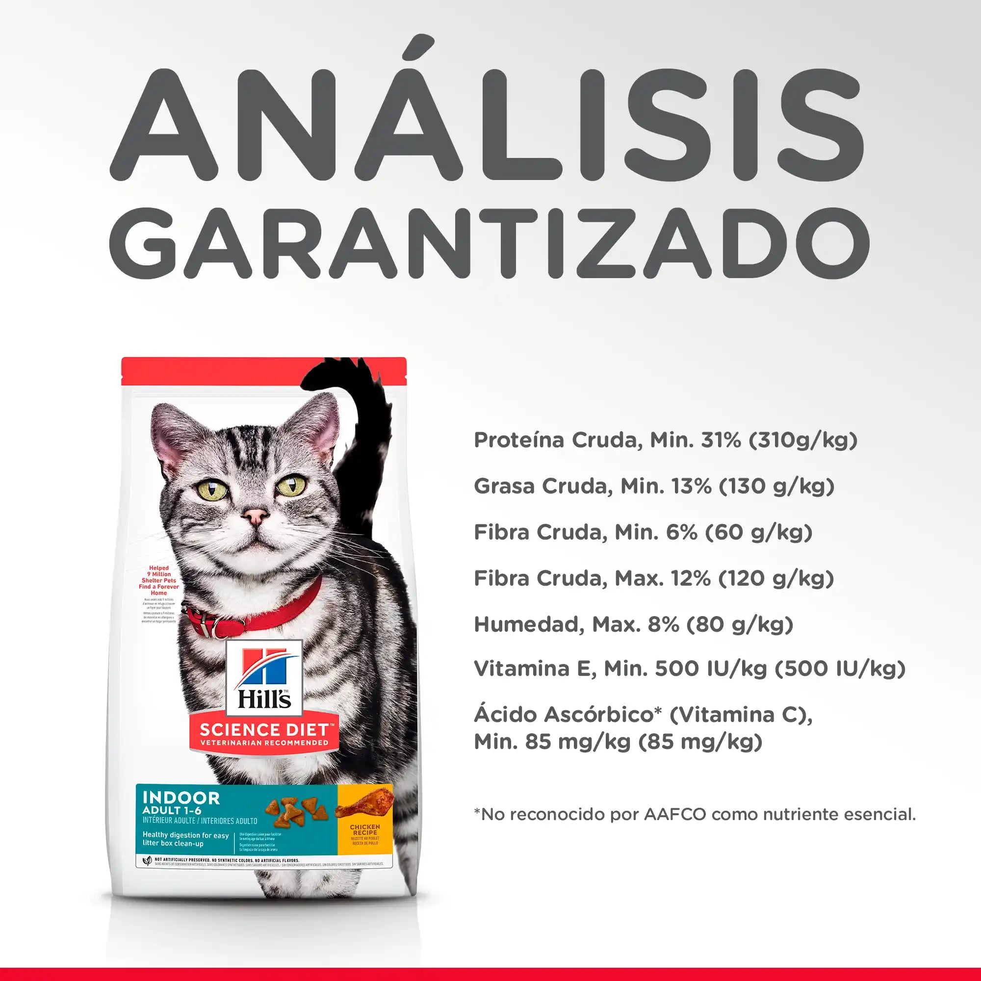 Alimento para Gato Adulto Hills 1.59 kg - Indoor