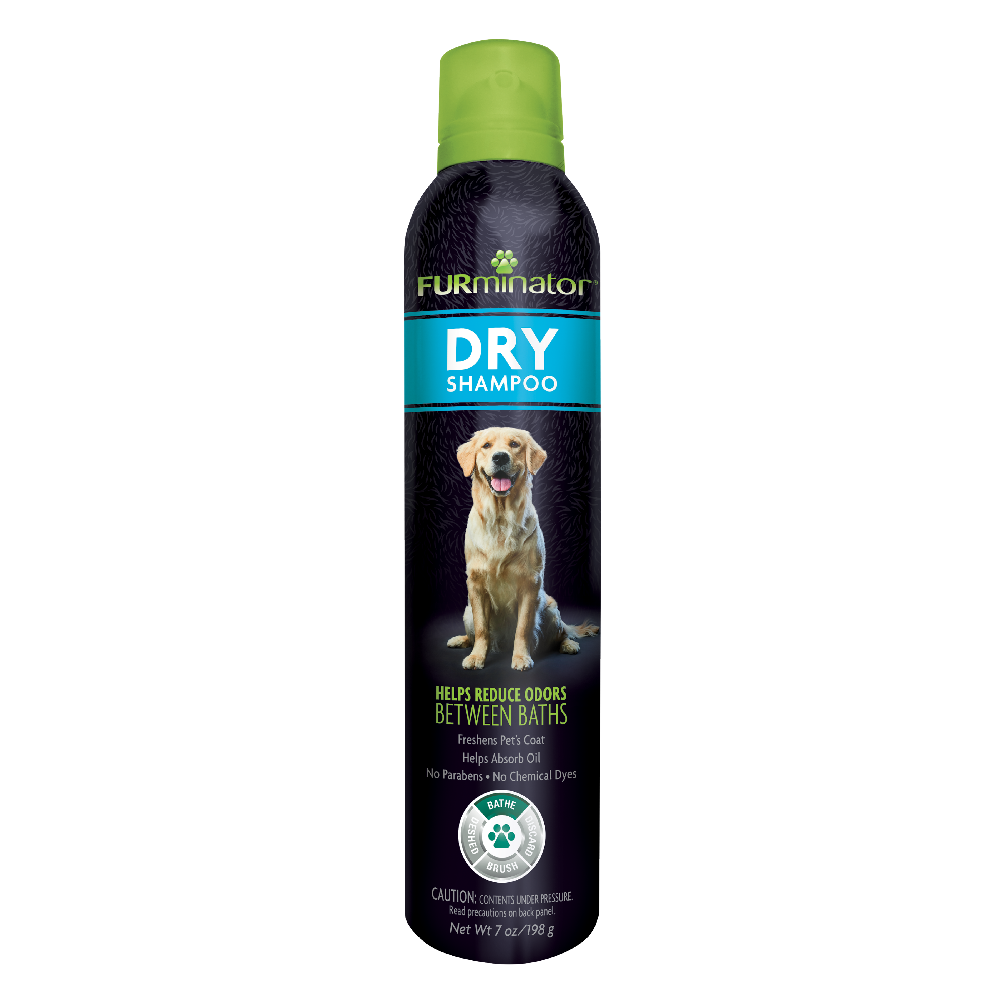 Shampoo en Seco Perros FURminator 207 ml.