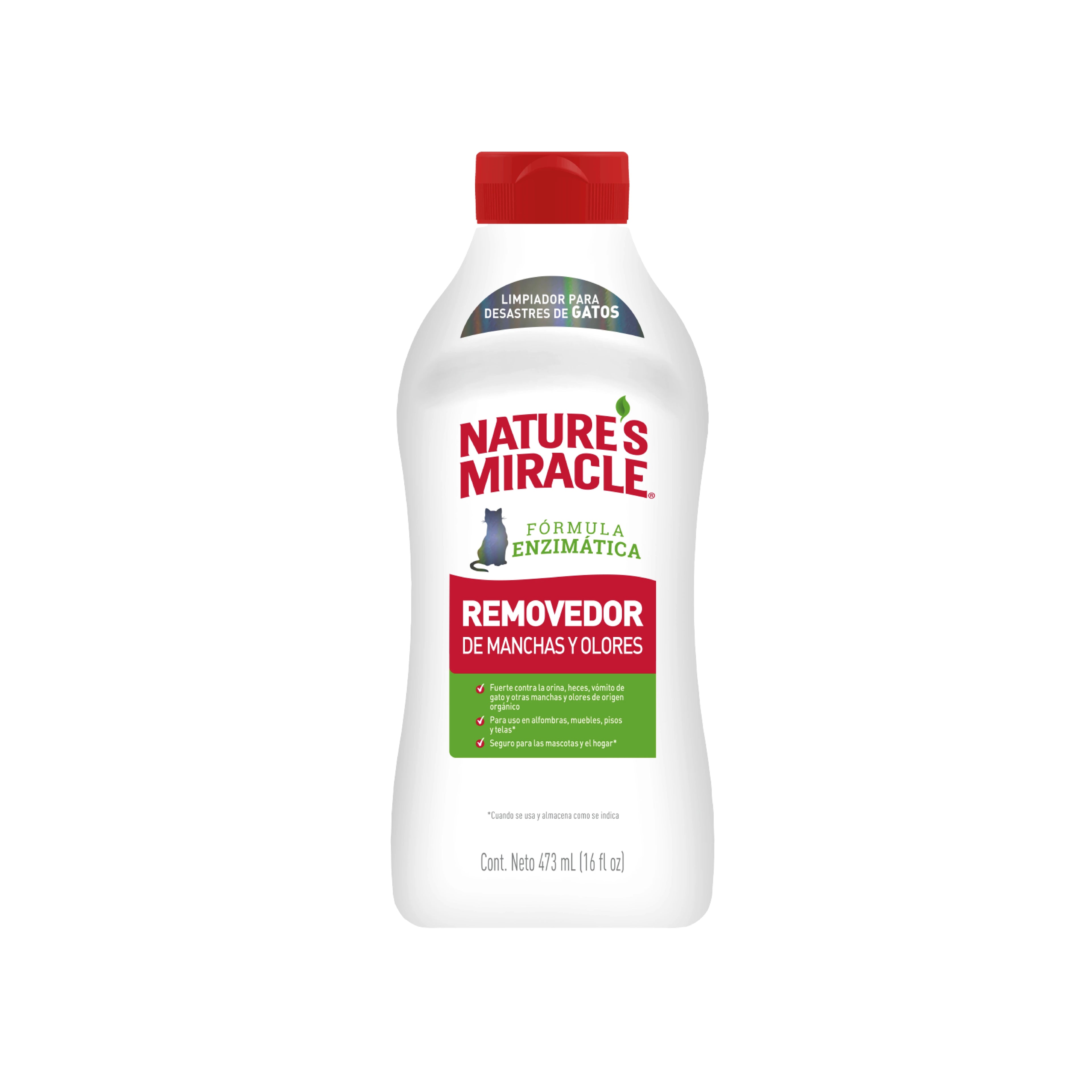 Removedor de Manchas y Olores Nature's Miracle 473 ml