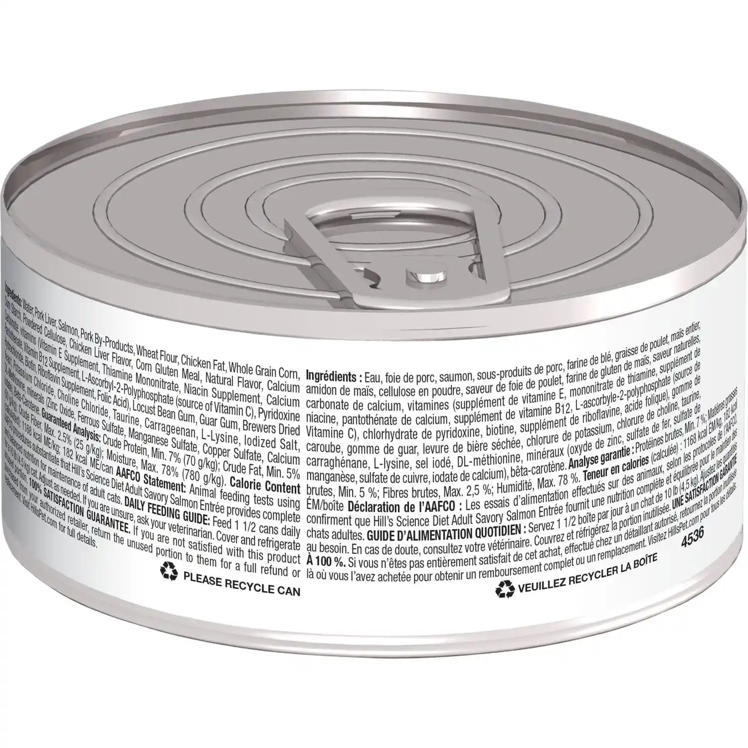 Alimento Húmedo para Gato Hills Sabor Salmón 156 g