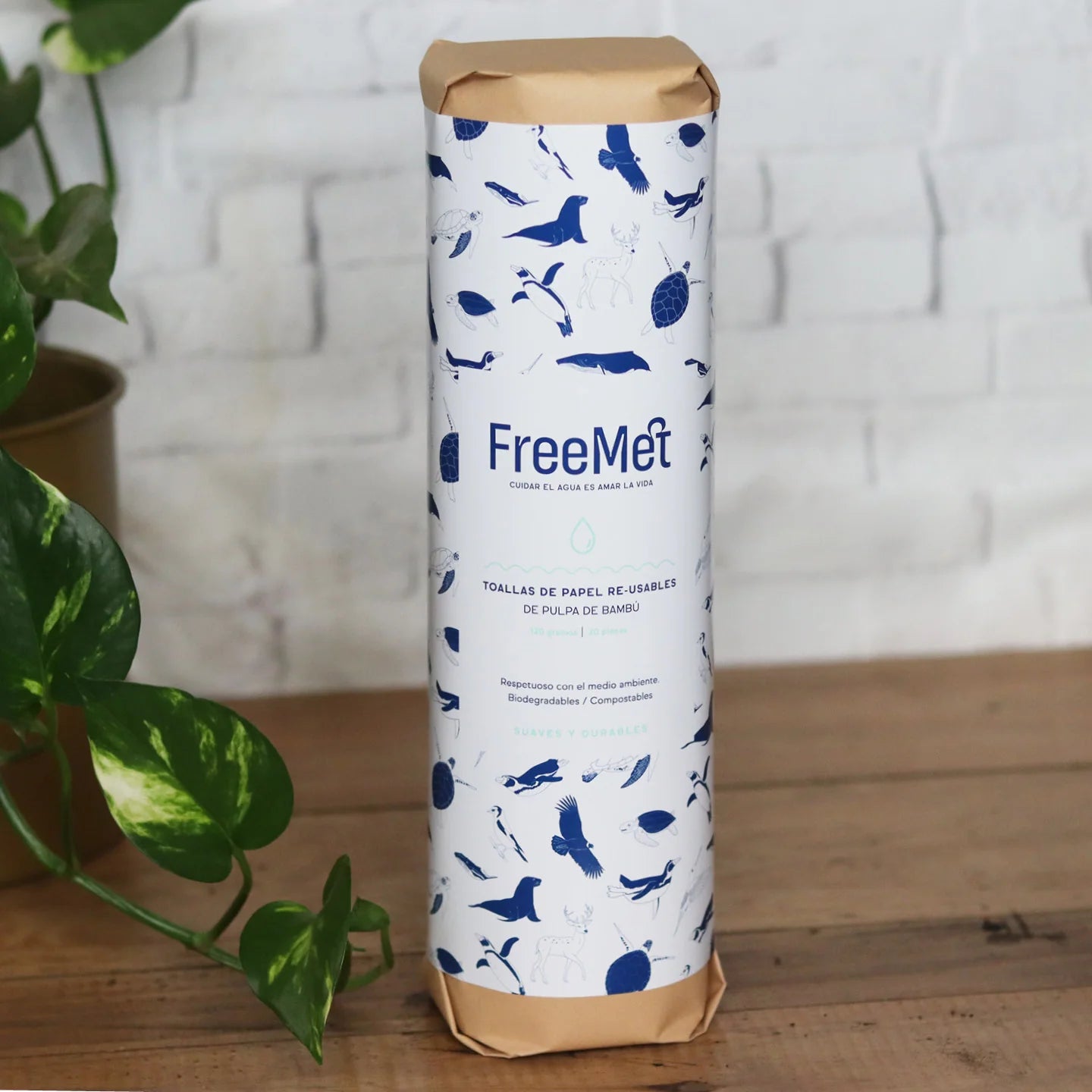 Toallitas Reutilizables Bambú Freemet