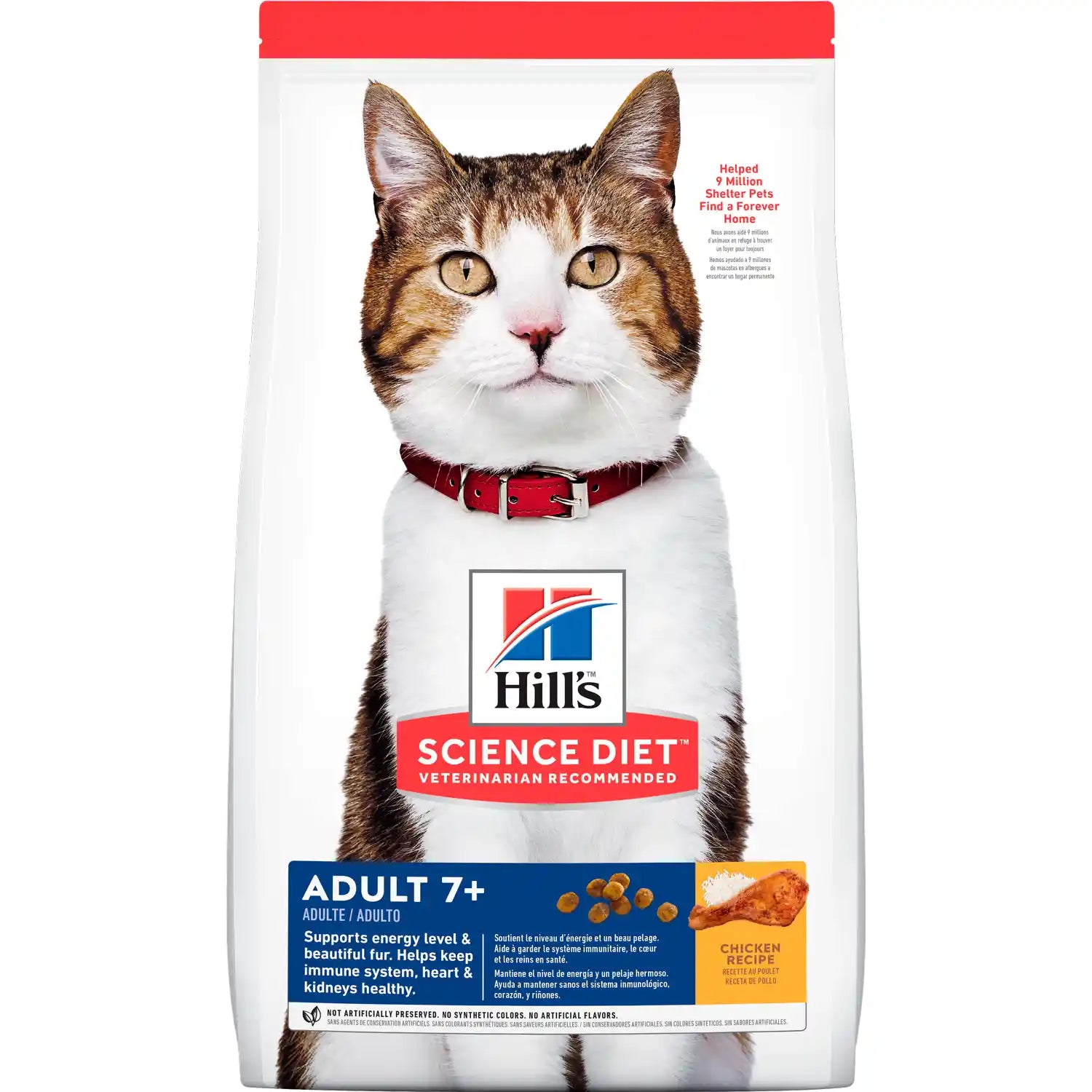 Alimento para Gato Senior Hills 1.81 kg - Adulto 7+